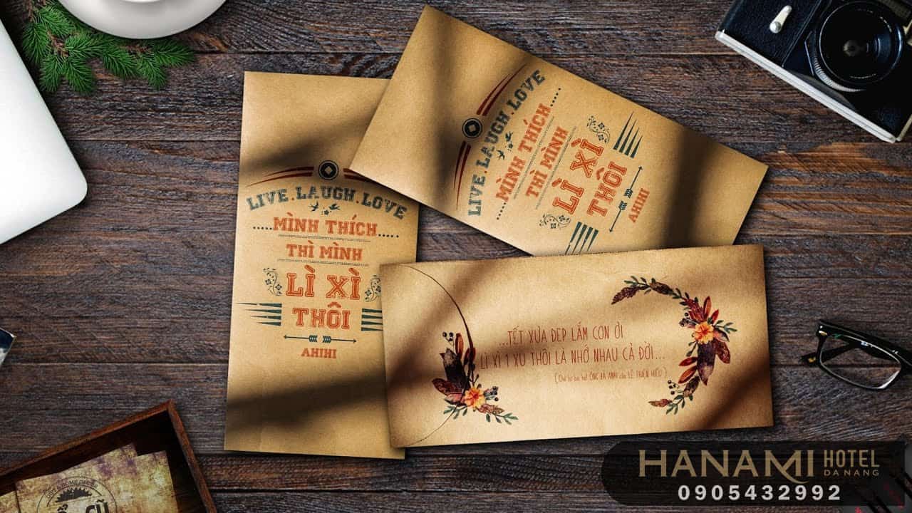 in bao li xì tại Đà Nẵng