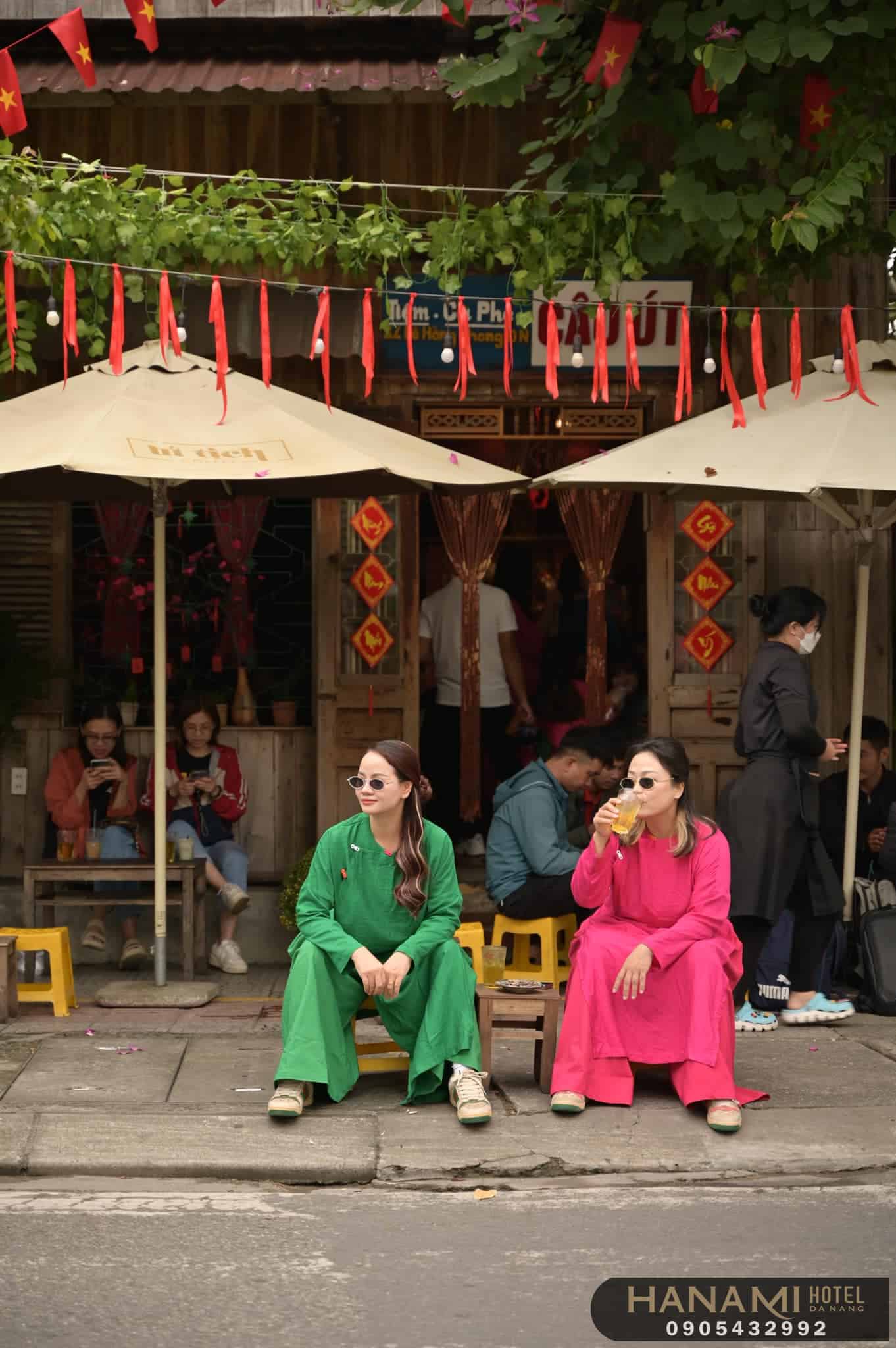 quán cafe trang trí Tết đẹp ở Đà Nẵng