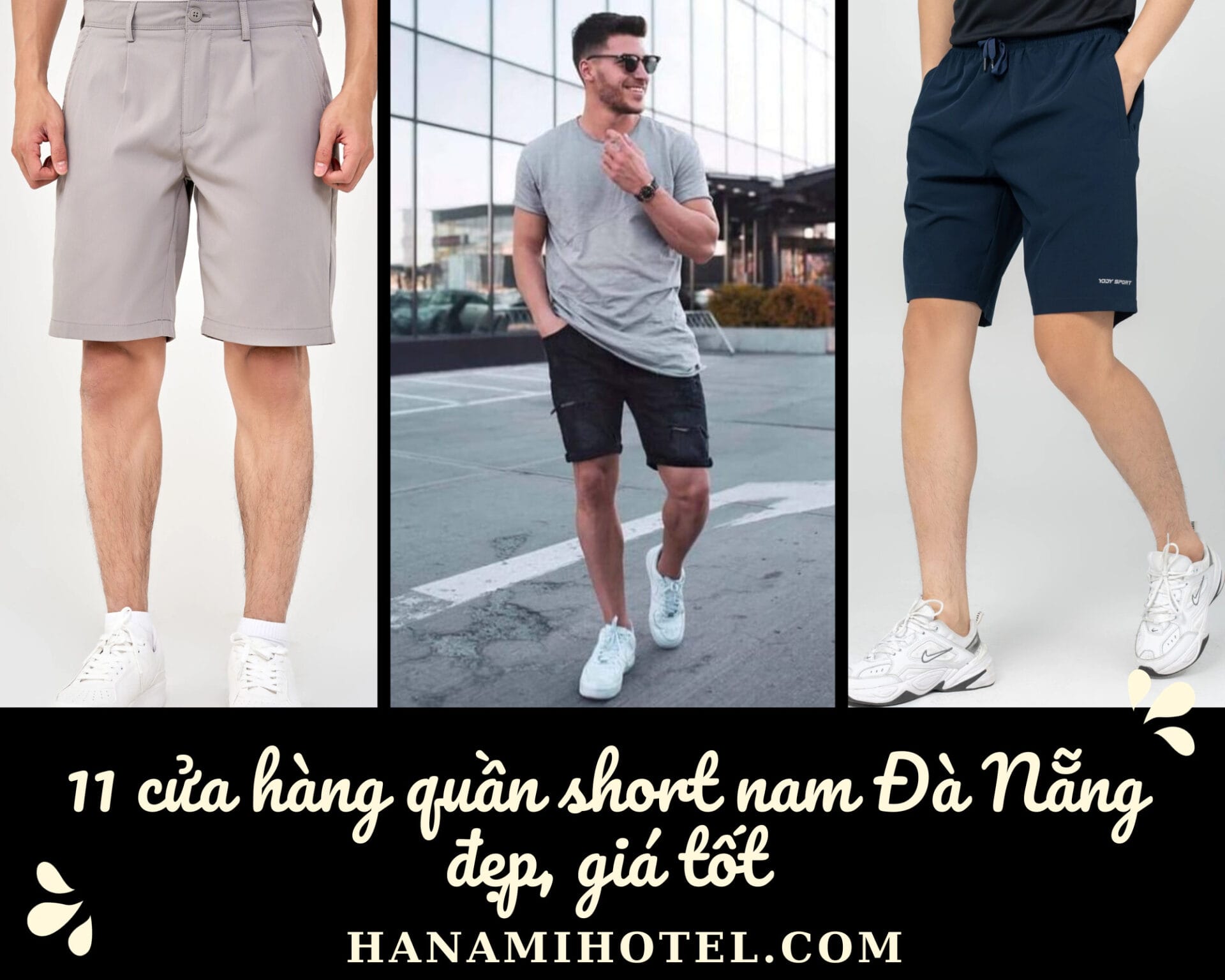 11 cửa hàng quần short nam Đà Nẵng đẹp, giá tốt 1 quần short nam Đà Nẵng