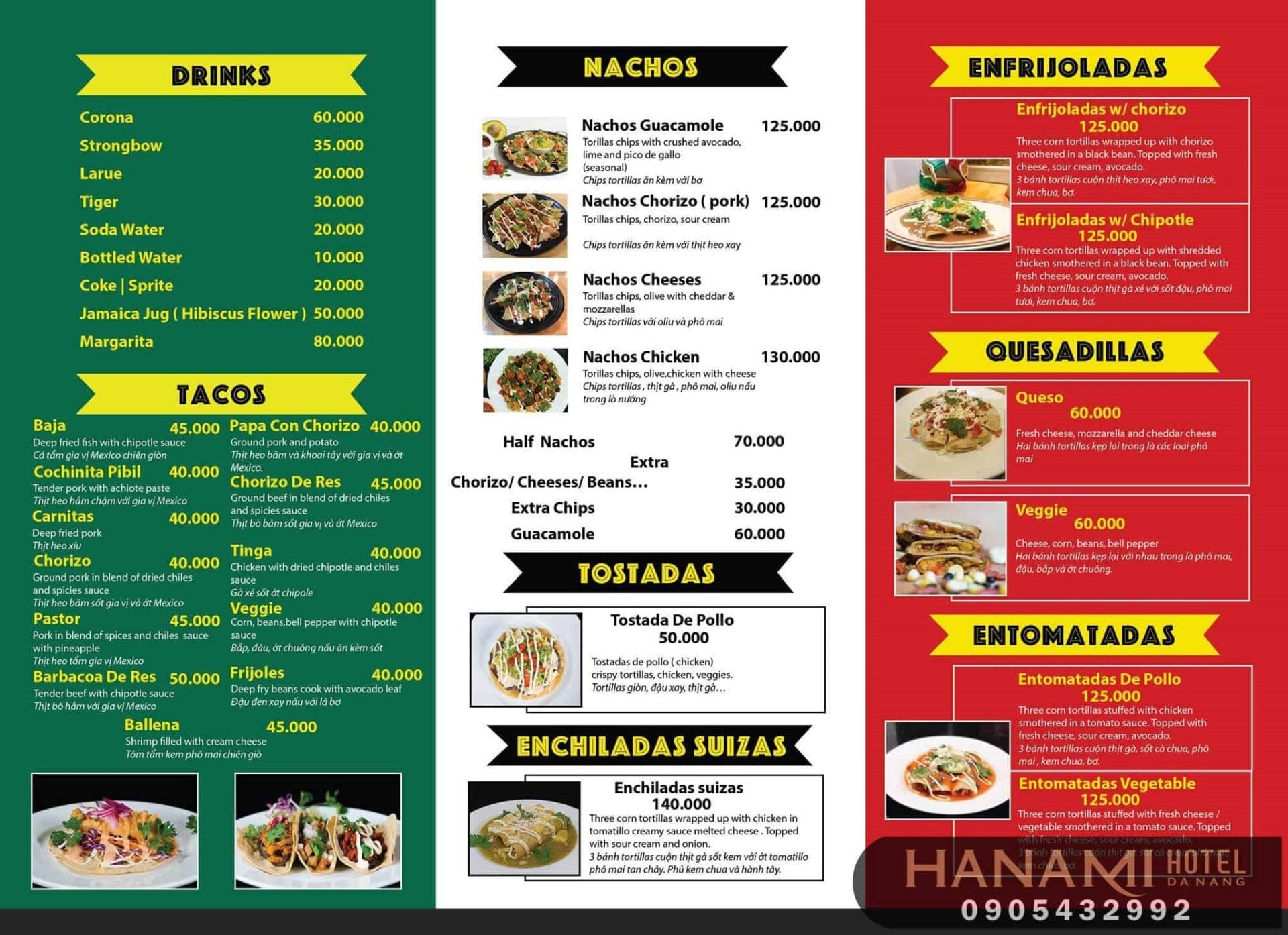 ẩm thực Mexico tại Đà Nẵng