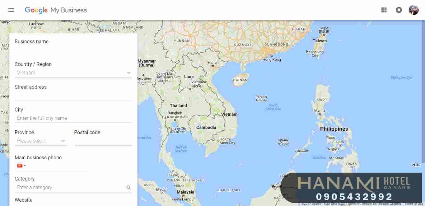 Hướng dẫn cách đăng ký Google map cho khách sạn chi tiết 7 Cách đăng ký Google Maps cho khách sạn
