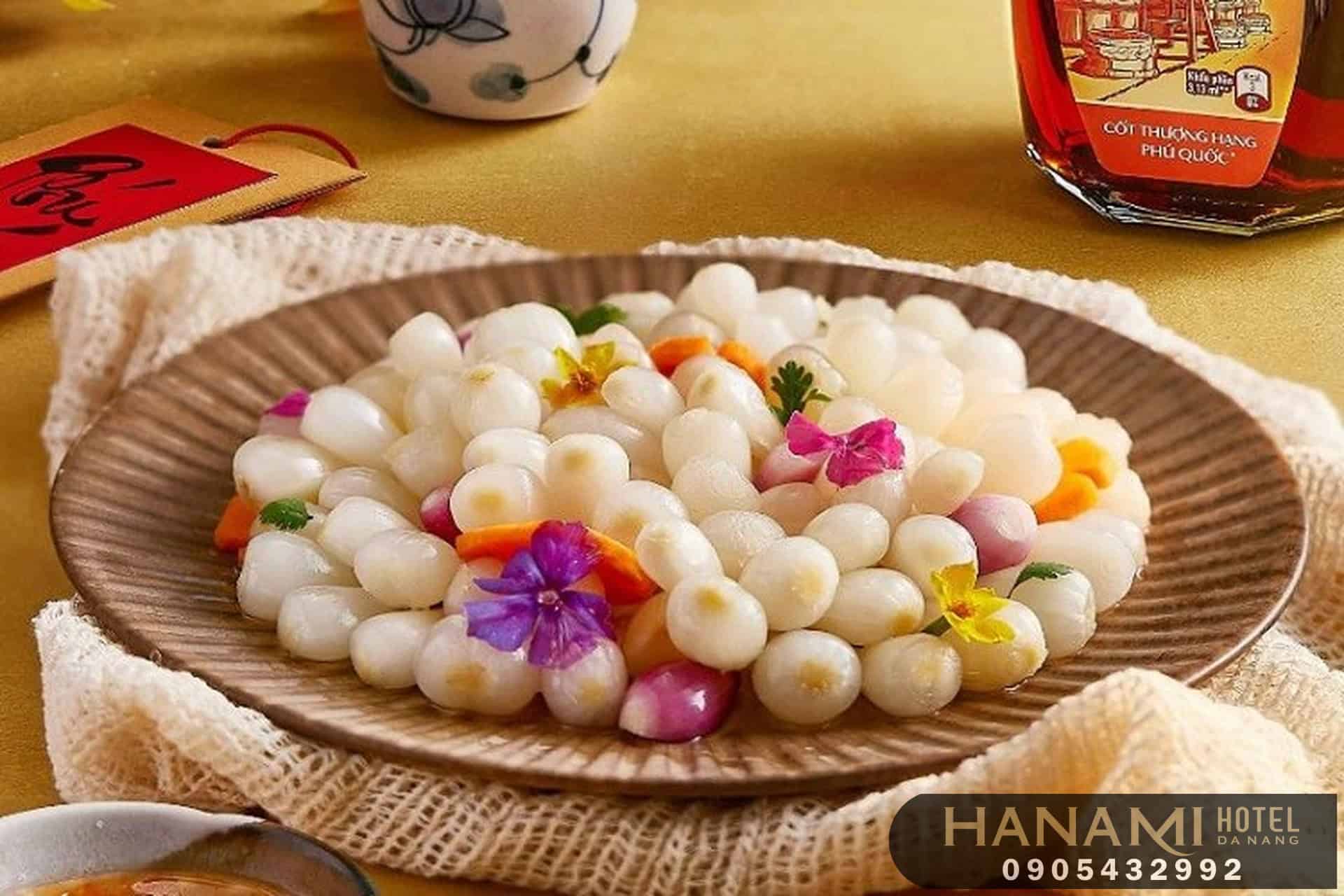 củ kiệu tết ở Đà Nẵng