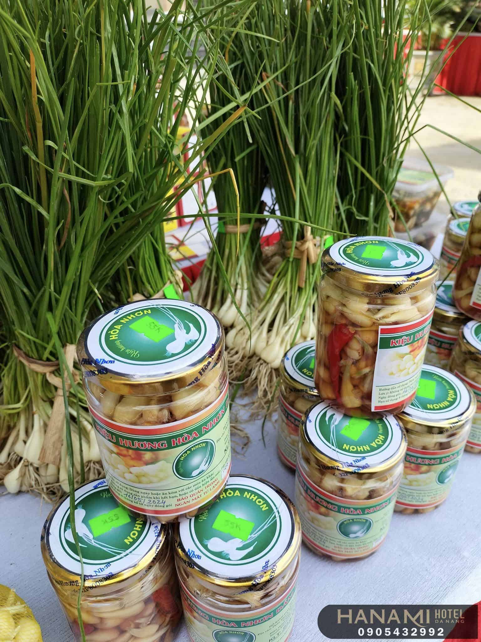 củ kiệu tết ở Đà Nẵng