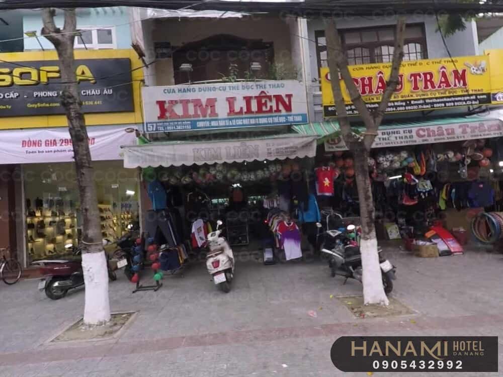 cửa hàng bán dụng cụ thể thao Đà Nẵng