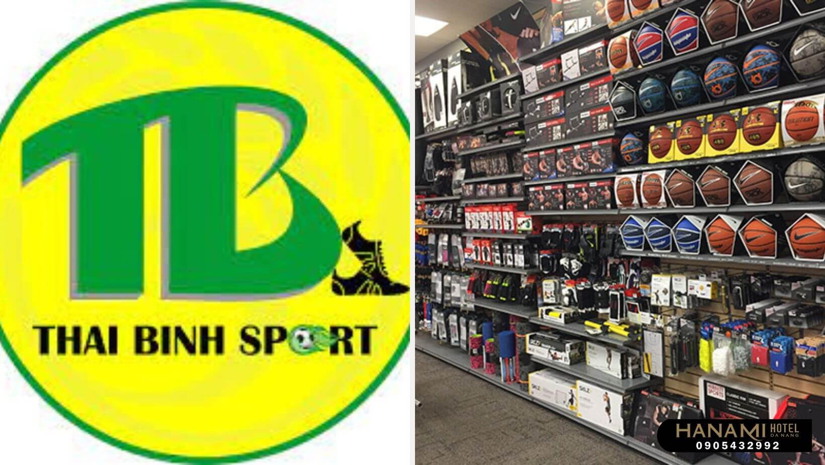 cửa hàng bán dụng cụ thể thao Đà Nẵng
