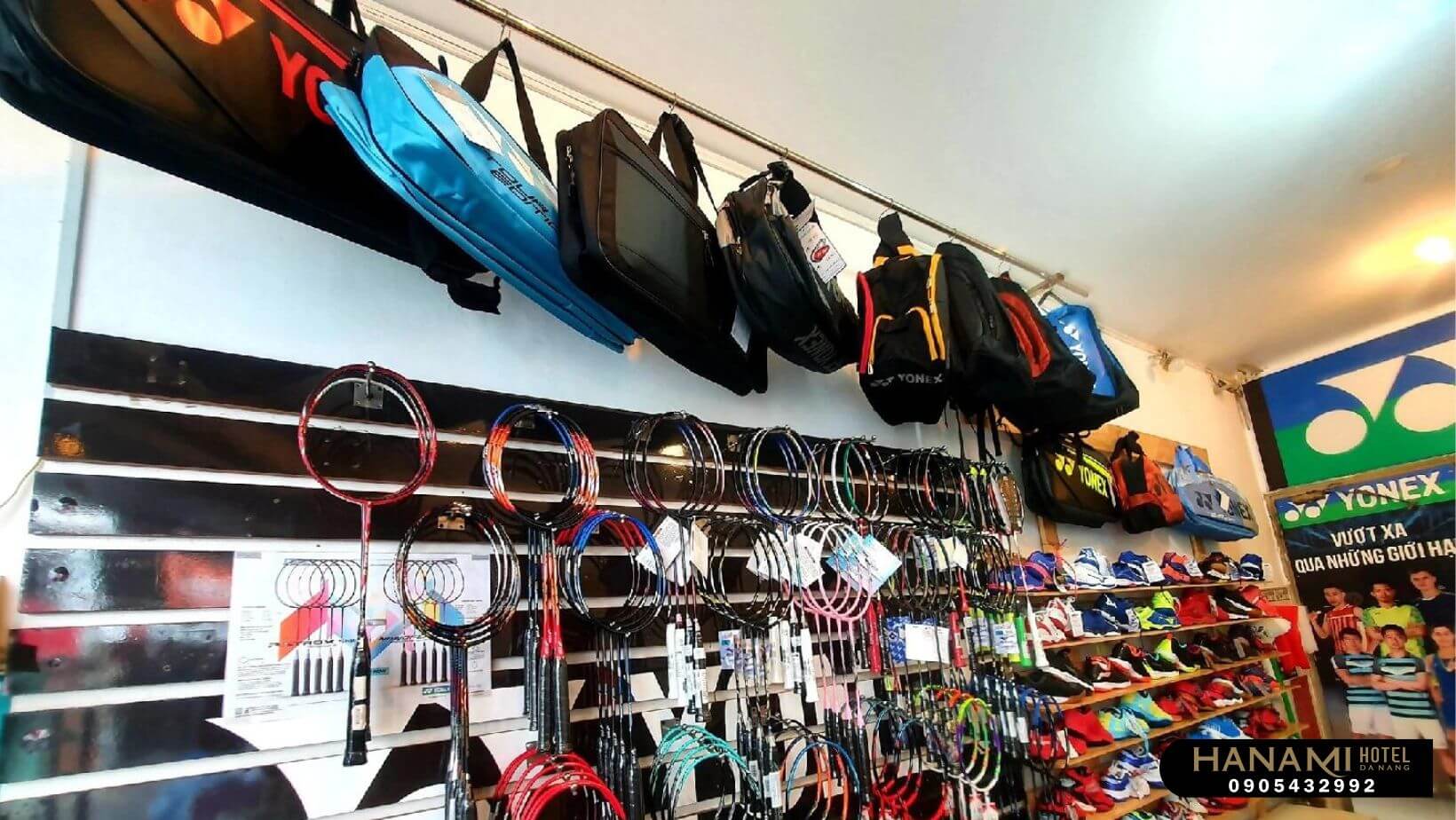 cửa hàng bán dụng cụ thể thao Đà Nẵng
