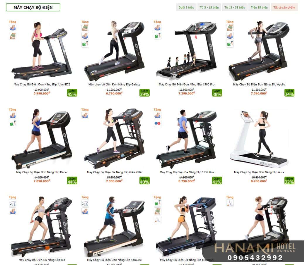 cửa hàng bán dụng cụ thể thao Đà Nẵng