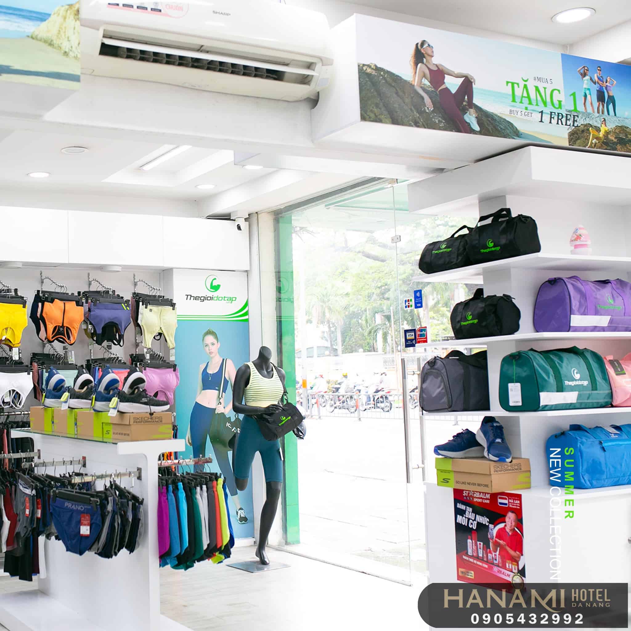 cửa hàng bán dụng cụ thể thao Đà Nẵng
