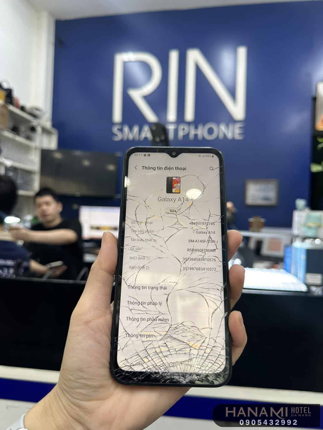 cửa hàng ép kính điện thoại Đà Nẵng