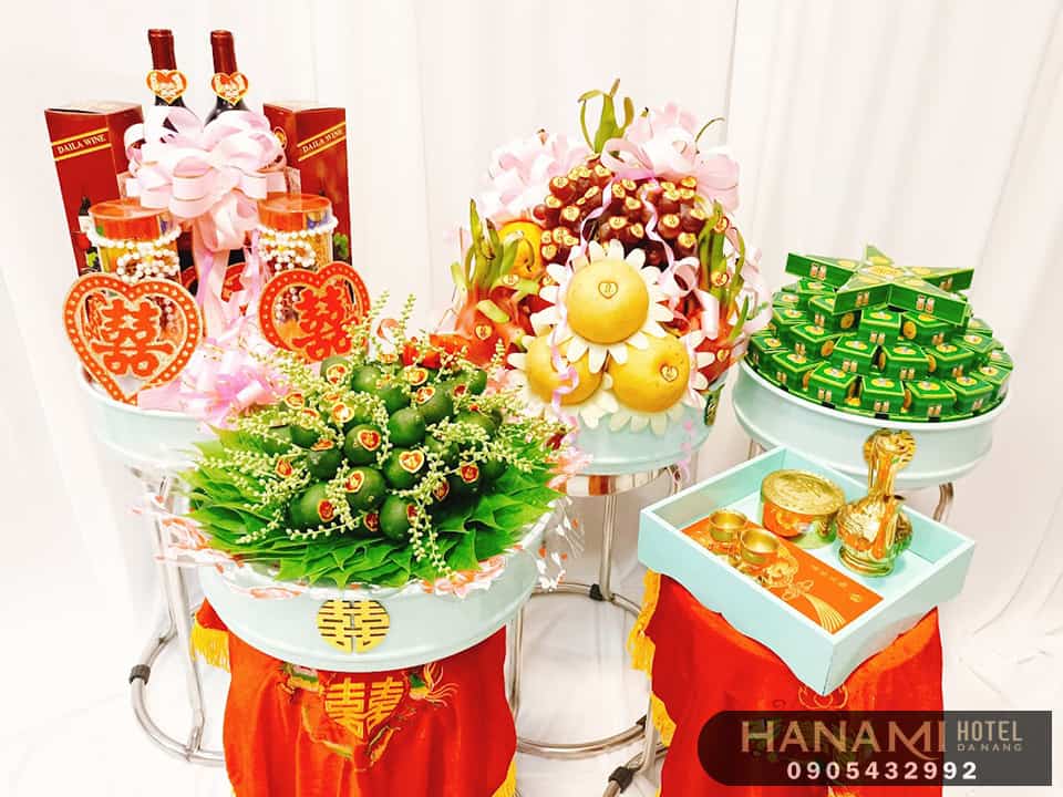 địa chỉ làm mâm quả cưới ở Đà Nẵng