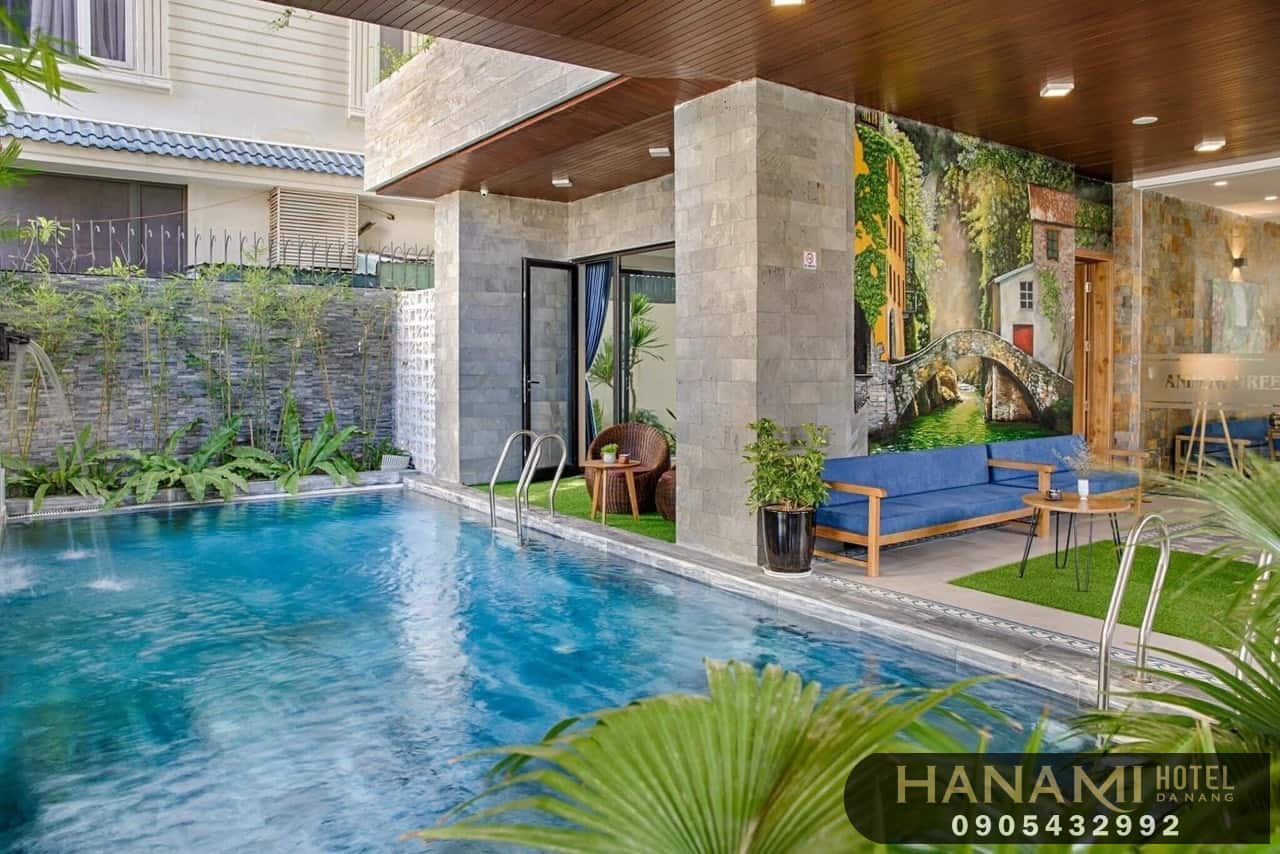 Homestay Đà Nẵng có bể bơi