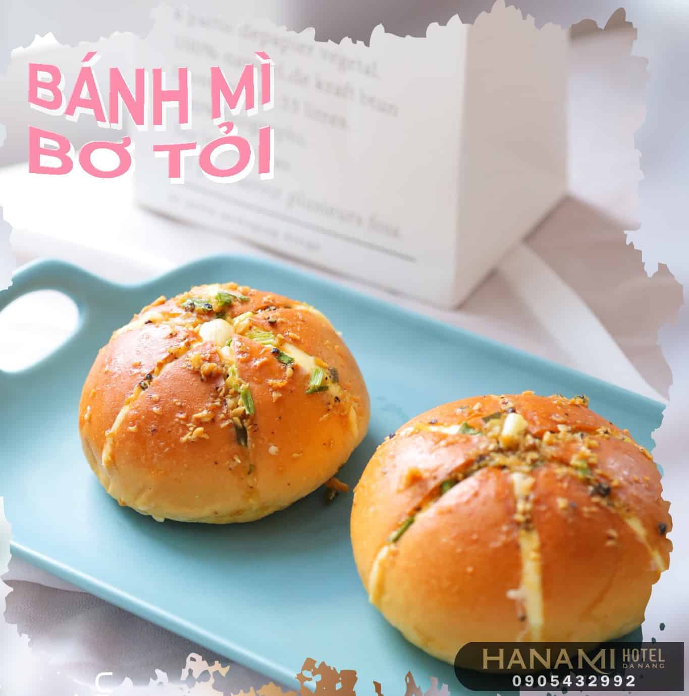 bánh mì bơ tỏi phô mai ngon nhất Đà Nẵng