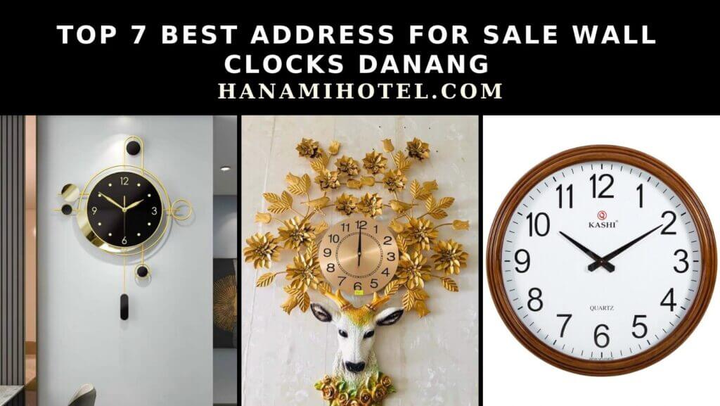 best address for sale wall clocks Danang