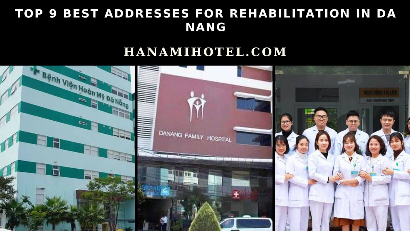 best addresses for rehabilitation in Da Nang