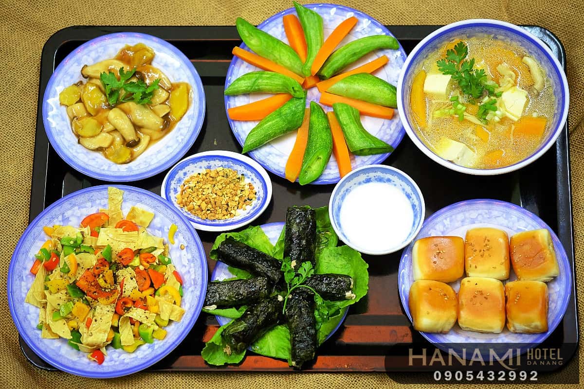 best vegetarian buffet restaurants in da nang