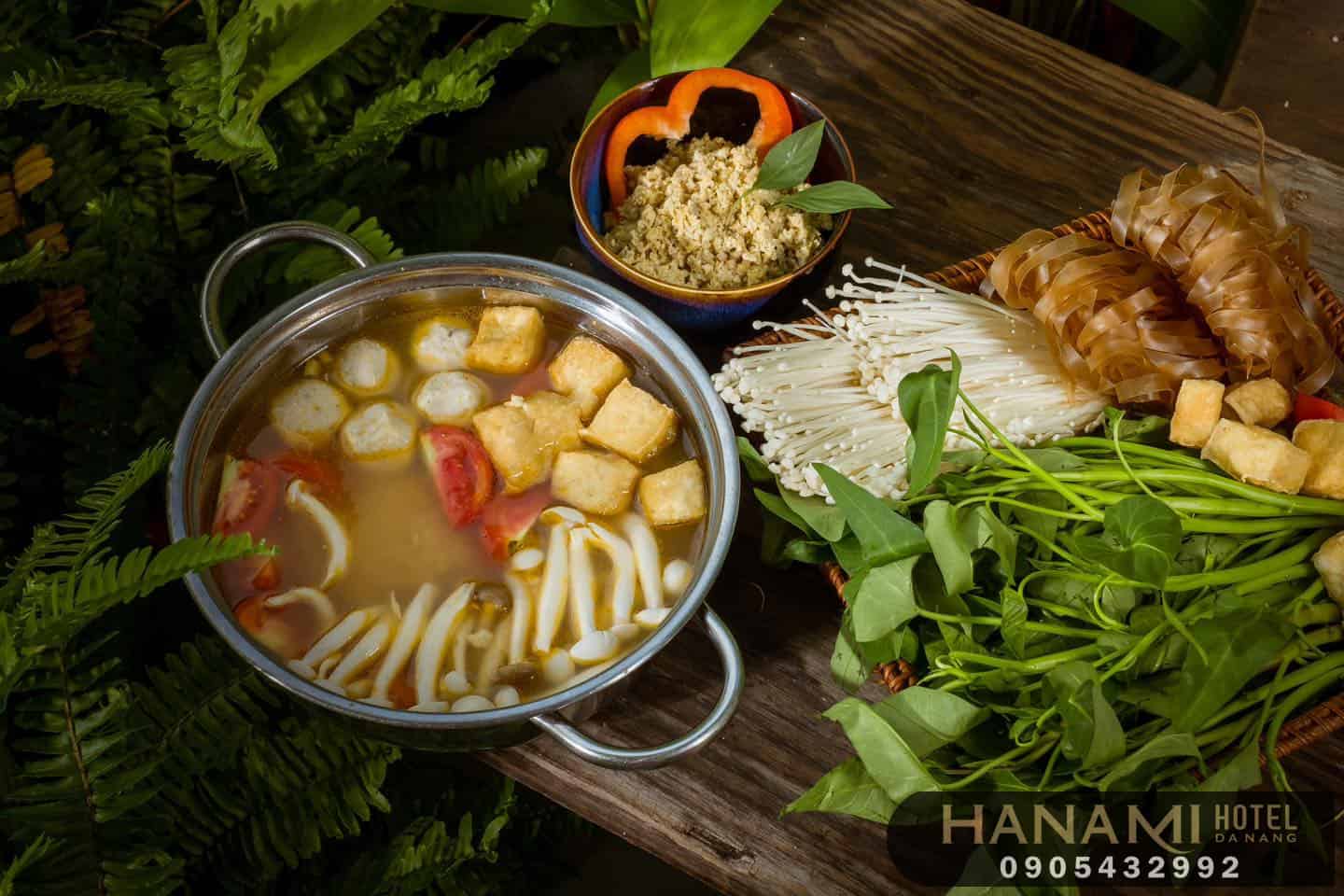 best vegetarian hot pot restaurants in da nang