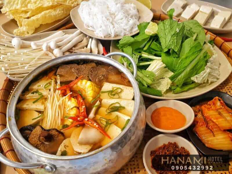 best vegetarian hot pot restaurants in da nang