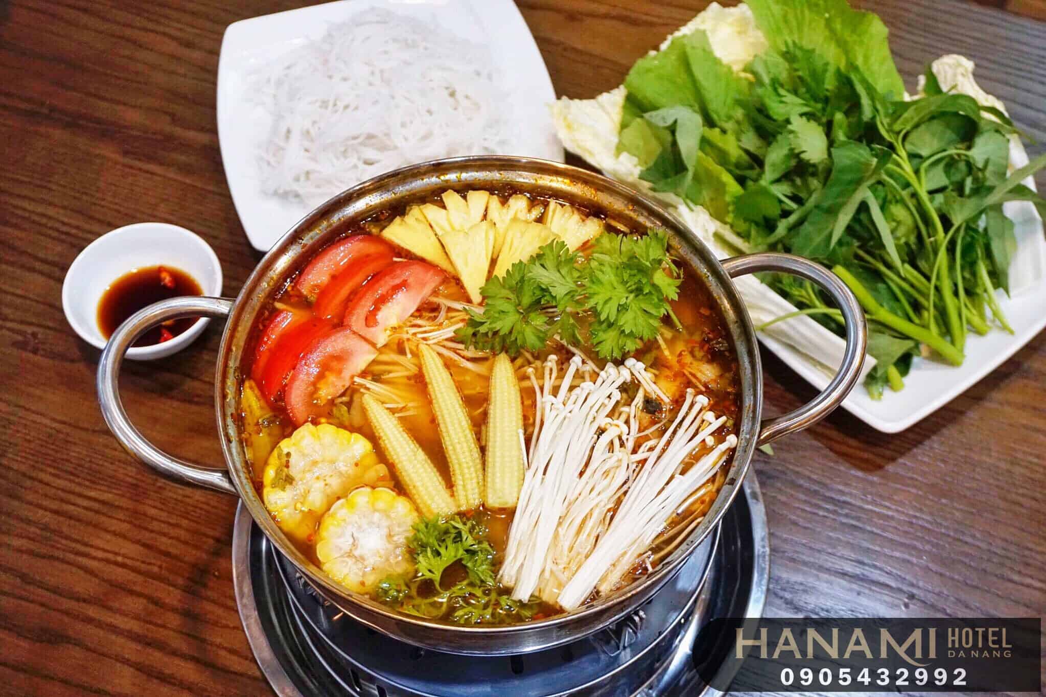 best vegetarian hot pot restaurants in da nang