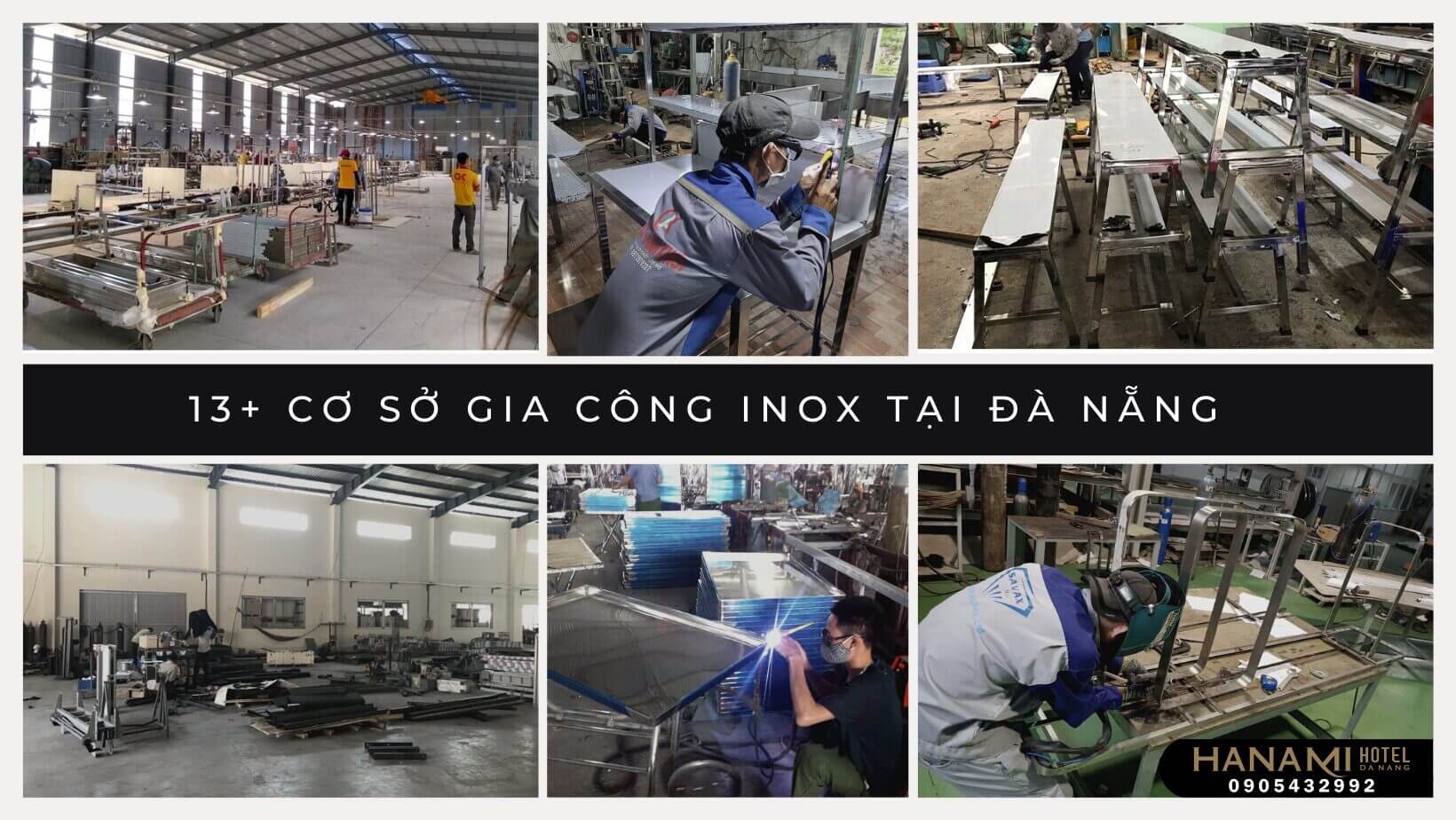 Cơ sở gia công inox tại Đà Nẵng