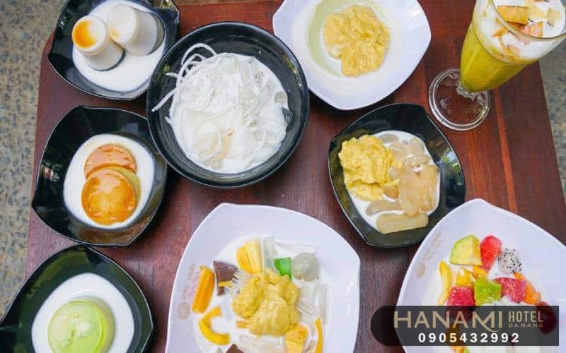 Hot sweet soup shops in Da Nang