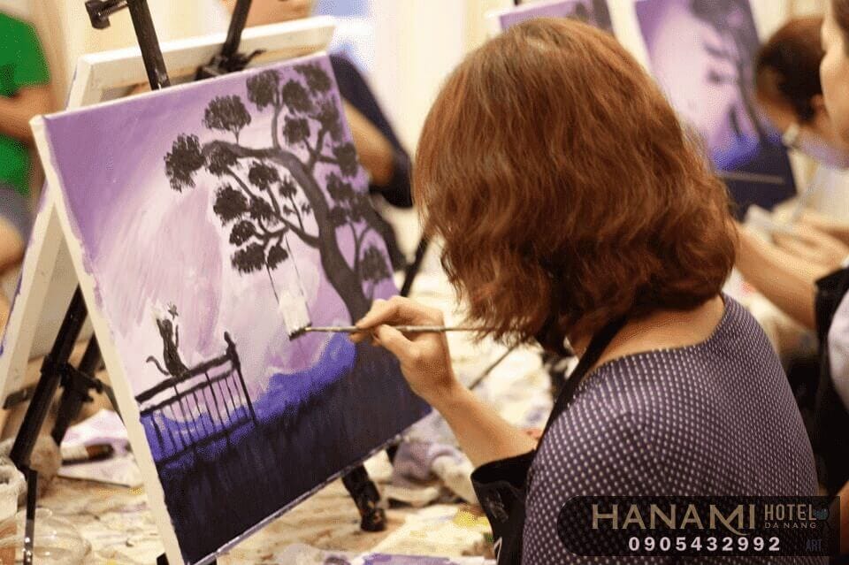 lớp học vẽ cho người lớn ở Đà Nẵng