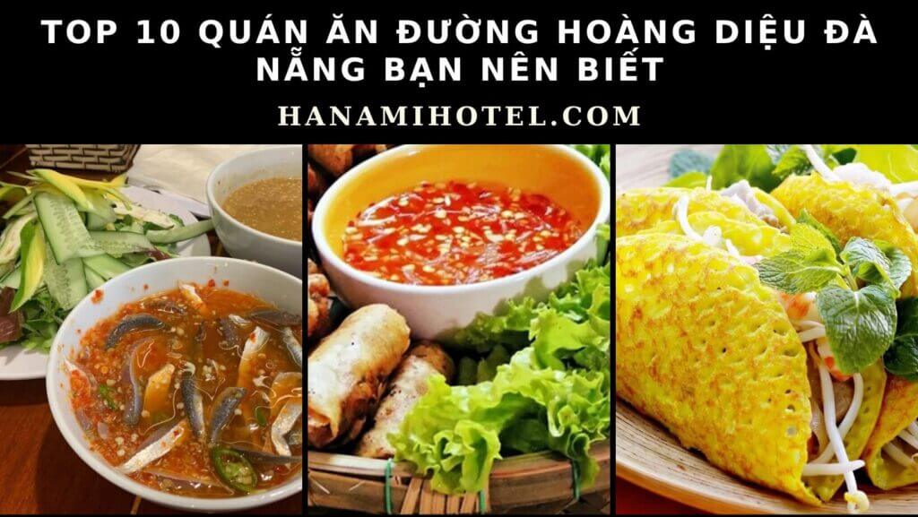 Quán ăn đường Hoàng Diệu Đà Nẵng