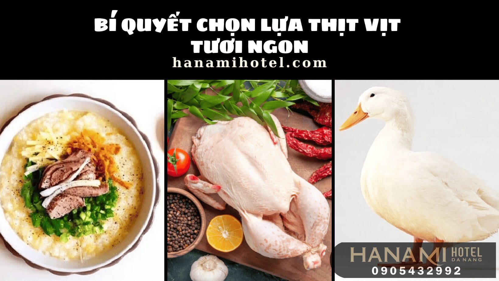 Bí quyết chọn lựa thịt vịt tươi ngon