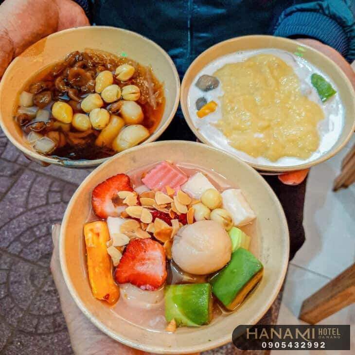 Fruit sweet soup shops in Da Nang