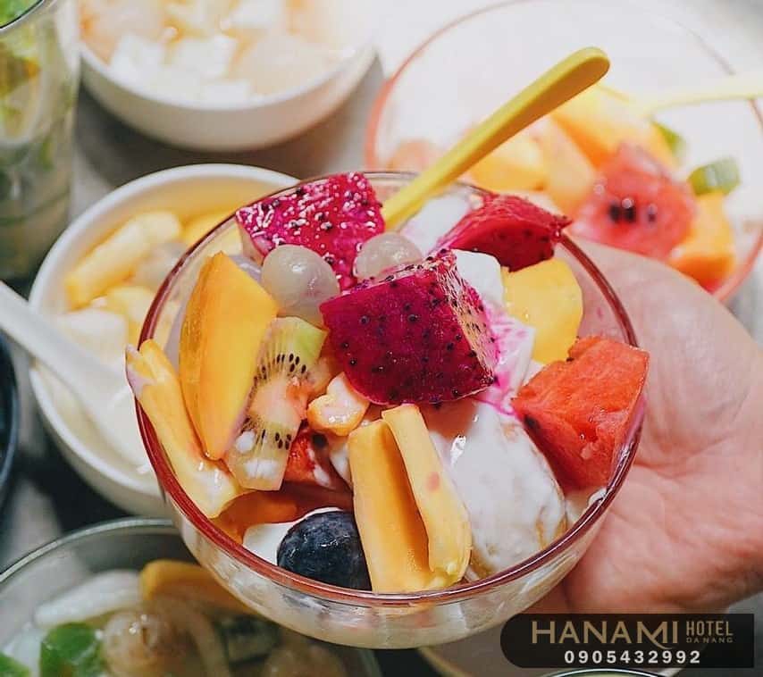 Fruit sweet soup shops in Da Nang