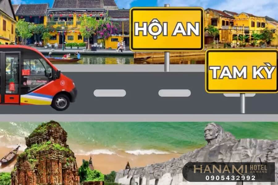 Xe buýt nối liền Đà Nẵng với Quảng Nam