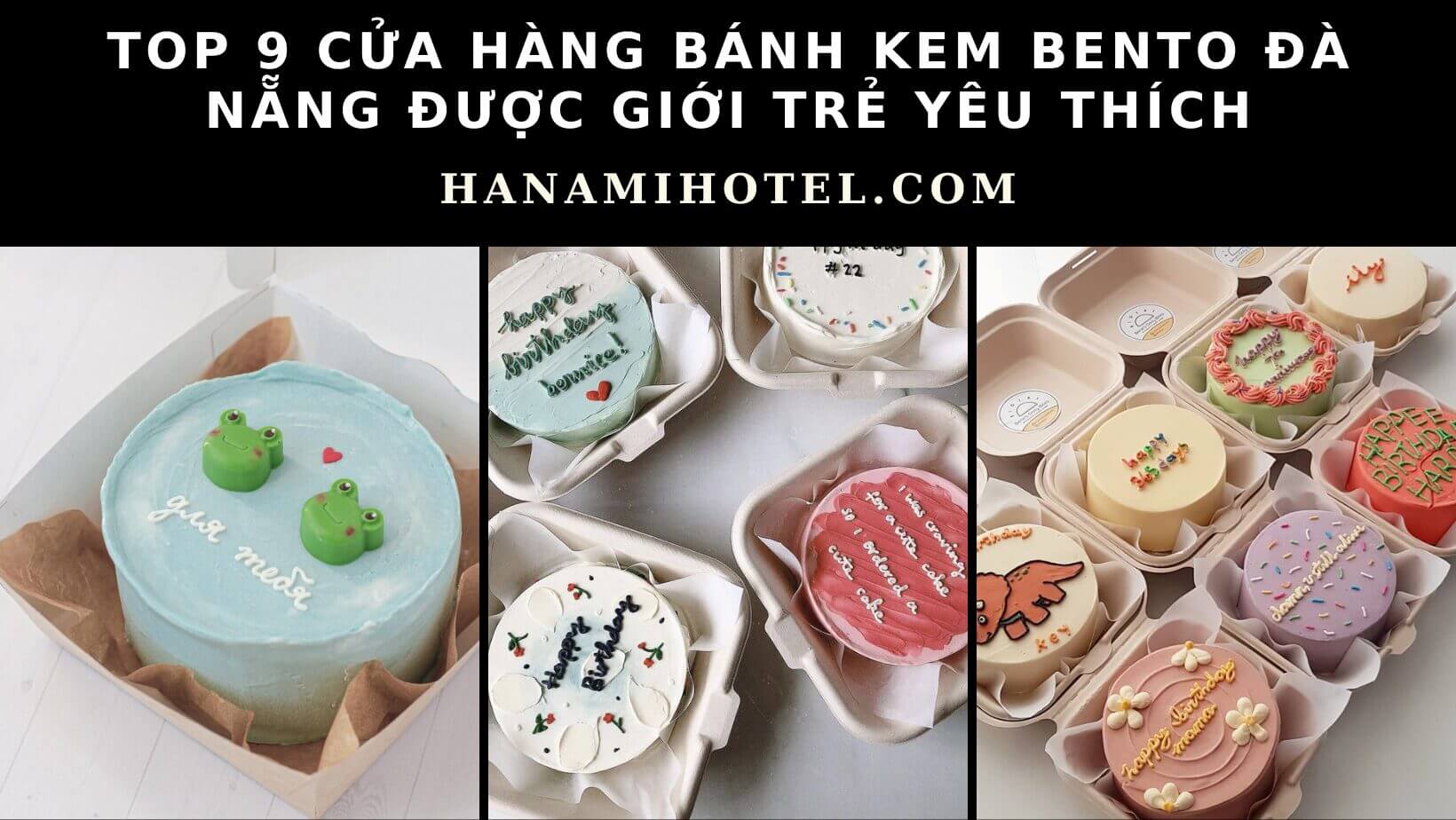 Bánh kem bento Đà Nẵng