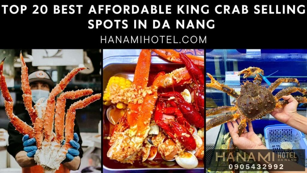 Best Affordable King Crab Selling Spots in Da Nang
