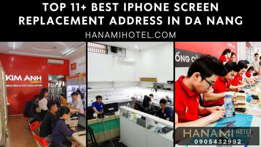 best iPhone screen replacement address in Da Nang