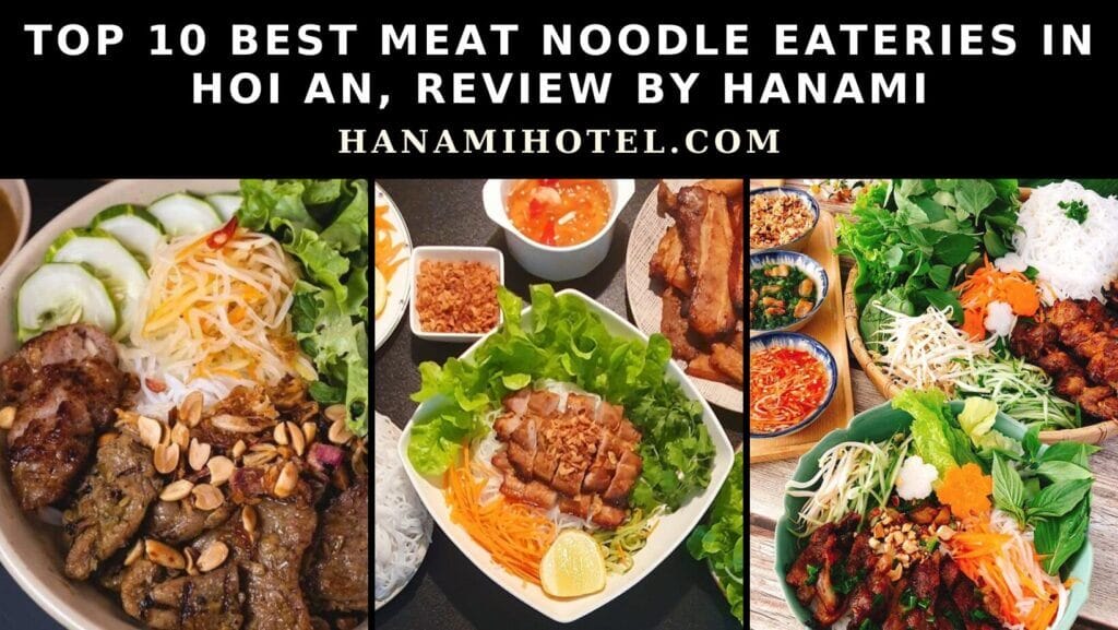 best meat noodle eateries in Hoi An