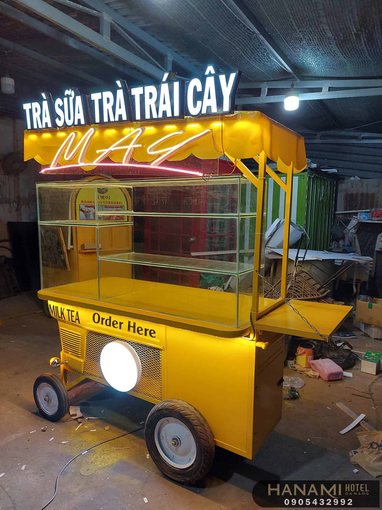 Xe bán trà sữa Đà Nẵng