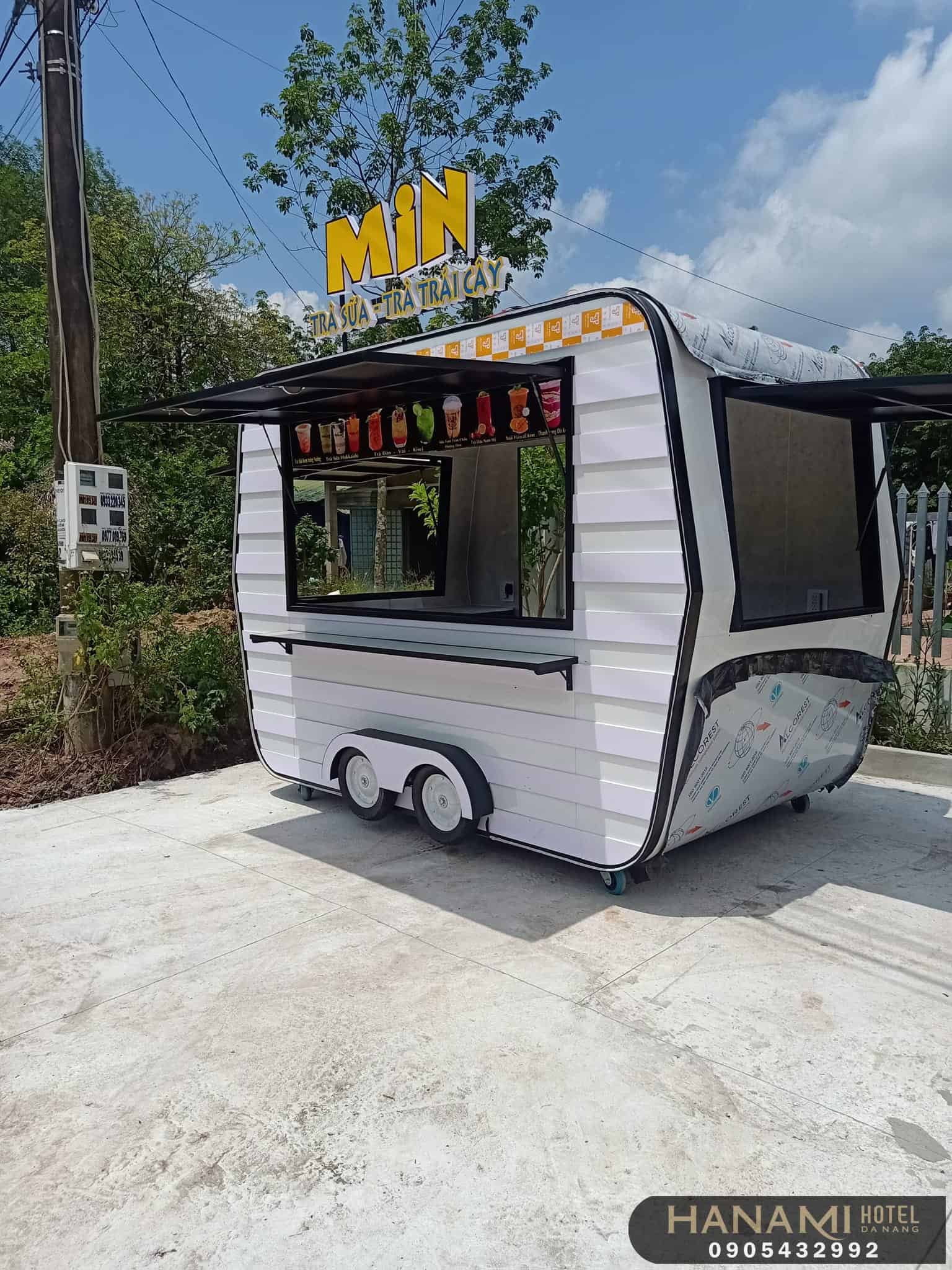 Xe bán trà sữa Đà Nẵng