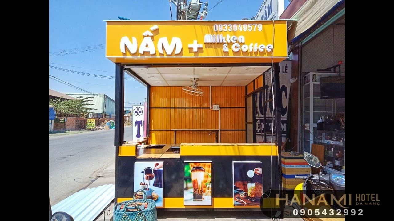 Xe bán trà sữa Đà Nẵng