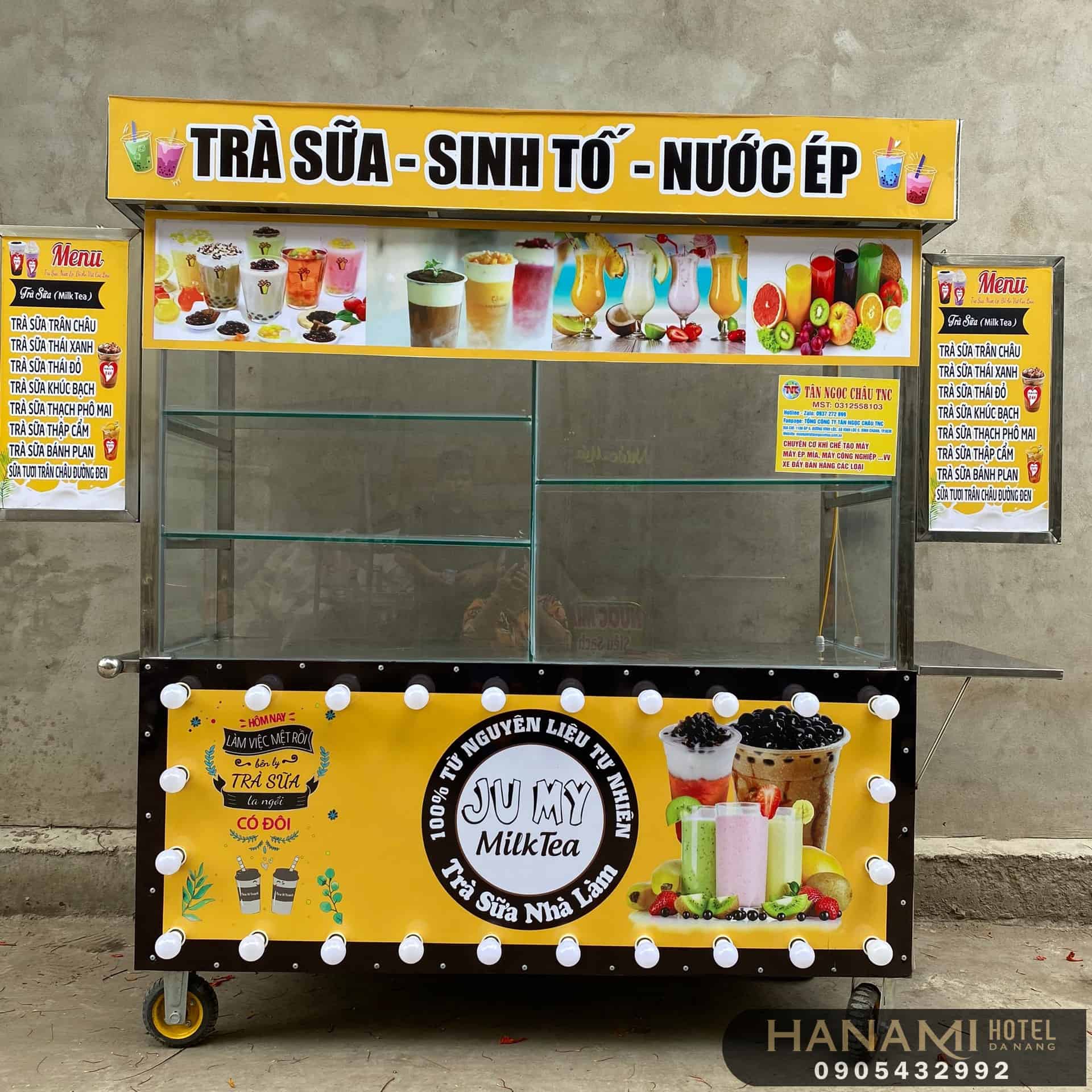 Xe bán trà sữa Đà Nẵng