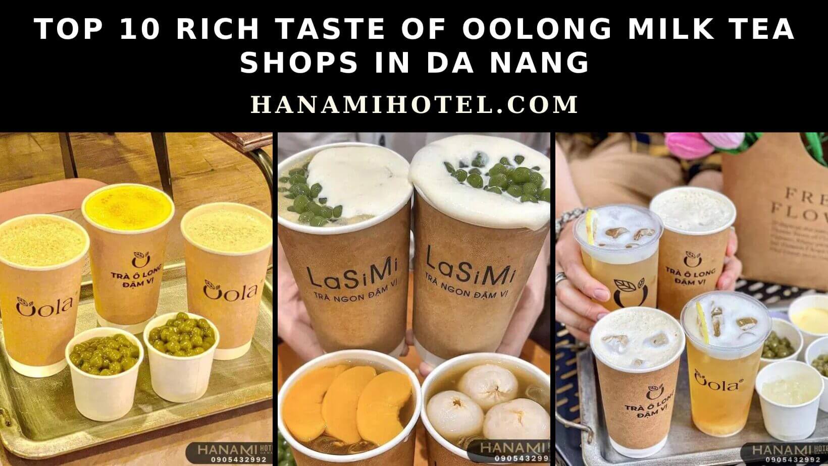 Top 10 rich taste of oolong milk tea shops in Da Nang 1 oolong milk tea shops in Da Nang