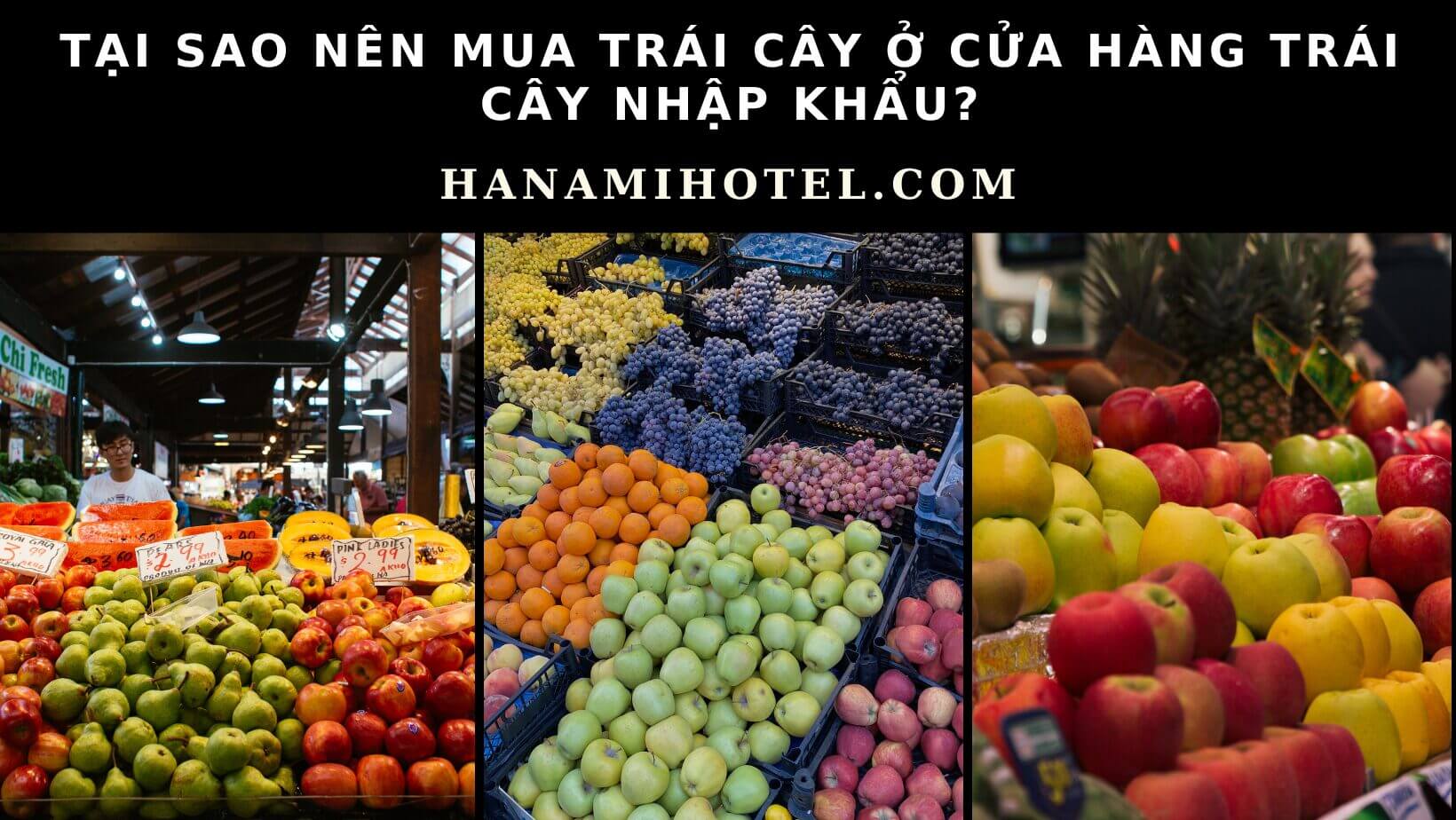 cửa hàng trái cây nhập khẩu