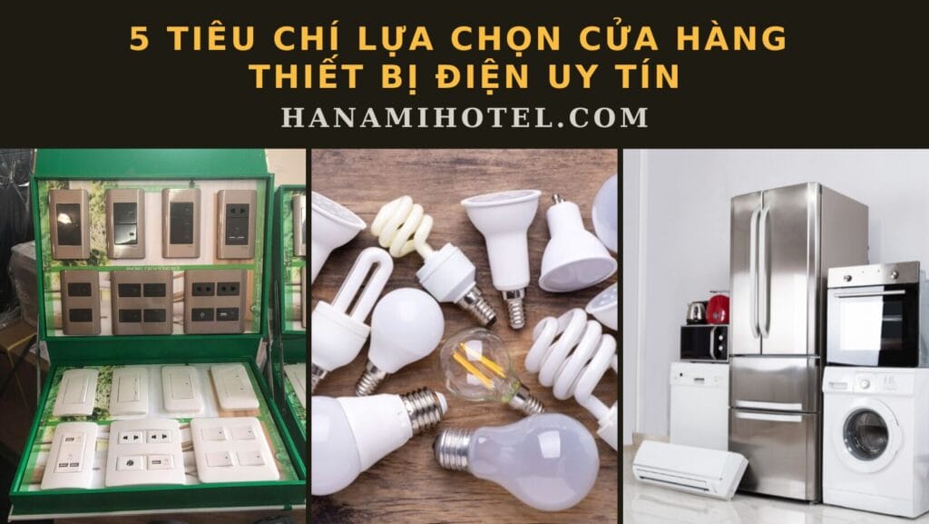 cửa hàng thiết bị điện