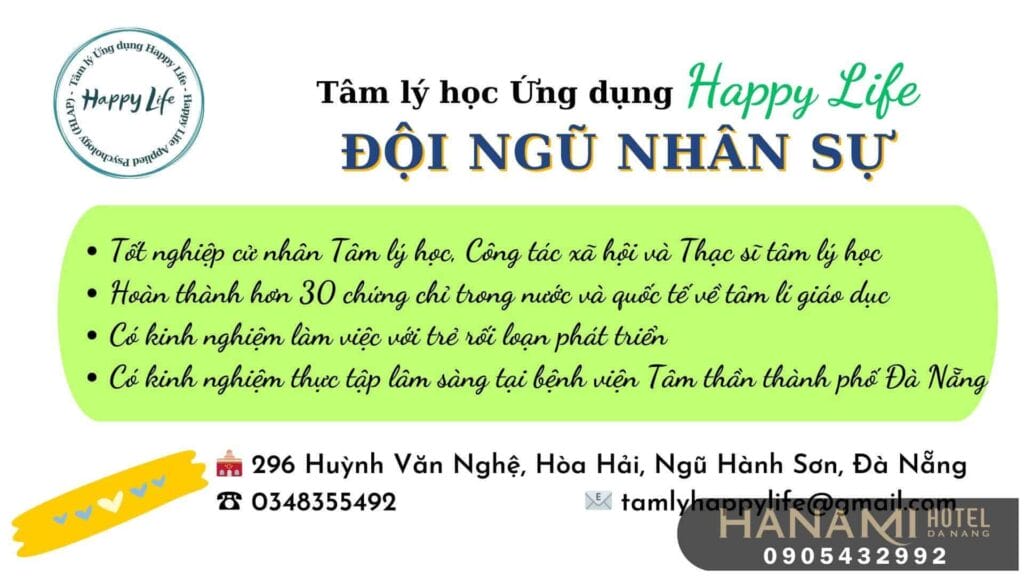 Đội ngũ nhân sự tại Trung Tâm Can Thiệp Sớm Happy Life