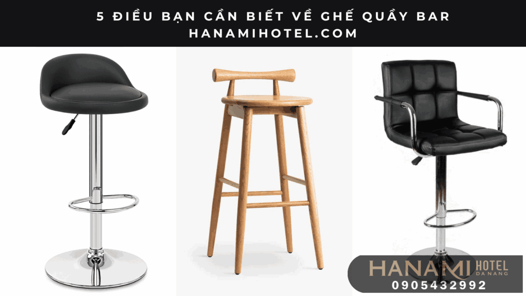 điều cần biết về ghế quầy bar