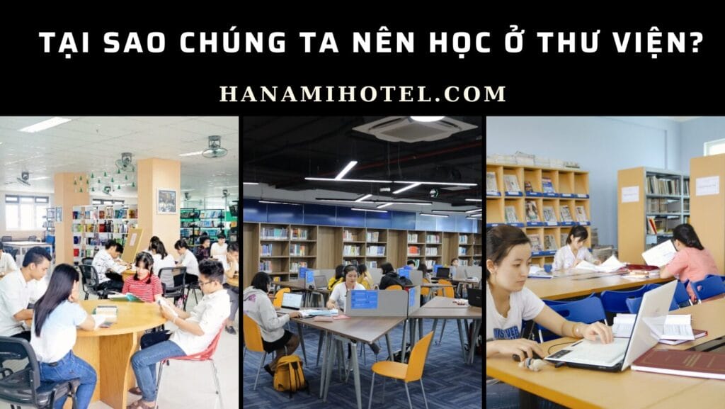 Tại sao chúng ta nên học ở thư viện