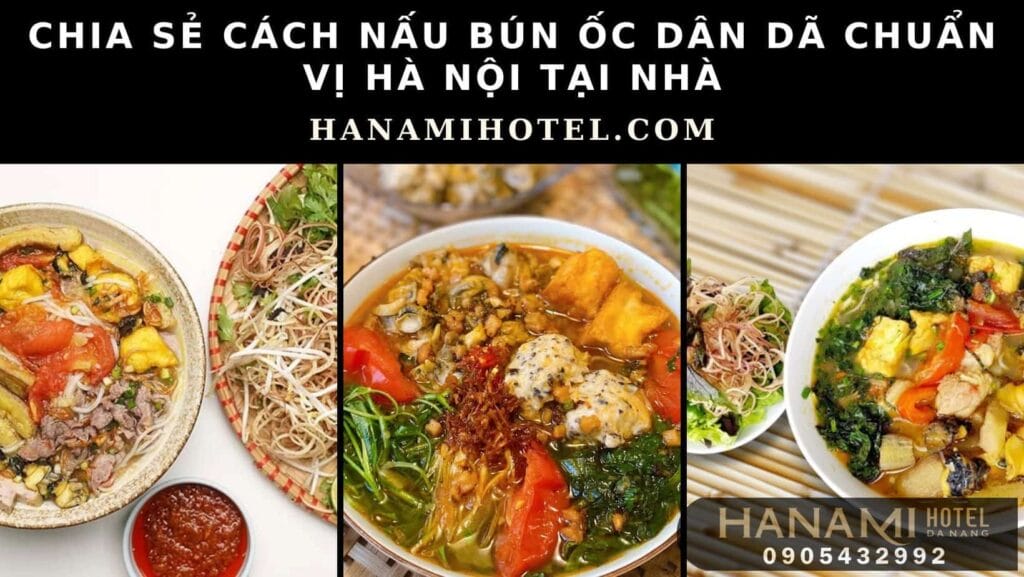 cách nấu bún ốc