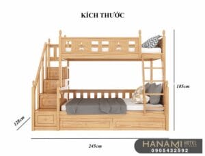 Giường tầng là gì và 3 loại giường tầng phổ biến hiện nay! 7 giường tầng là gì