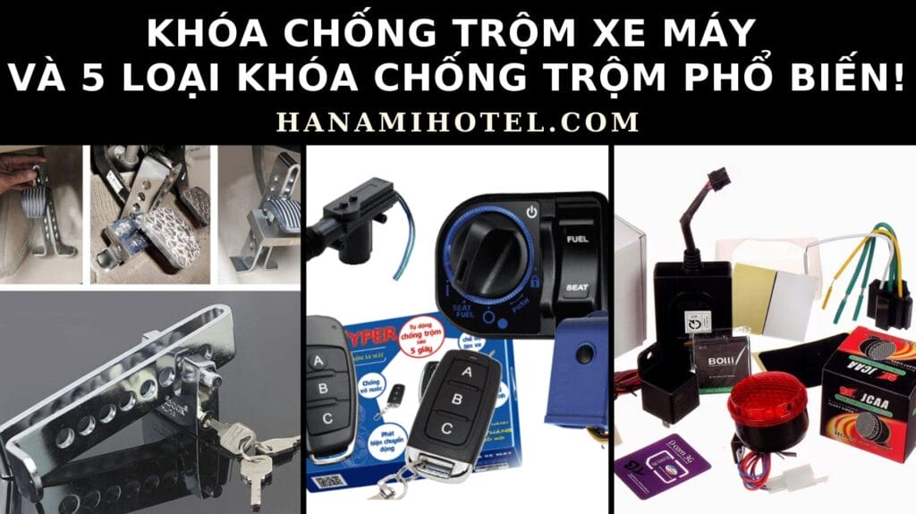 Khóa chống trộm xe máy