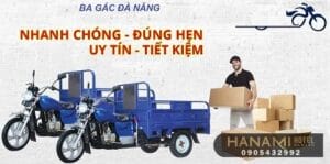 Những lưu ý khi sử dụng dịch vụ xe ba gác để vận chuyển hàng hóa